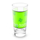 いっぷく処 てんてんのpiyo tomo(黄緑色) Long Sized Water Glass :front