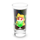 きぶな❤栃木愛ショップの憧れクリームソーダと黄ぶにゃ達 Long Sized Water Glass :front