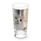 にゃんこの「めめたん」グッズのねこと東京タワー Long Sized Water Glass :front