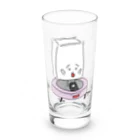 おとうふくんのロボット掃除機とおとうふくん Long Sized Water Glass :front