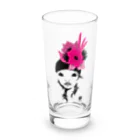 イラストレーターこたけゆか 公式オリジナルグッズのFlower girl Long Sized Water Glass :front