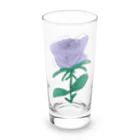 サラスシのmy ROSE パープル Long Sized Water Glass :front