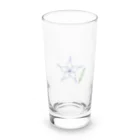 Glass Gardenの紺の桔梗 Long Sized Water Glass :front