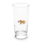 aokitaの馬と女性 Long Sized Water Glass :front