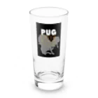 INULAVITAのPug silhouette Long Sized Water Glass :front