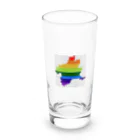 ドット絵ぐんまのドット絵ぐんま24 レインボー Long Sized Water Glass :front