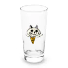 ModernAgeのアイスクリーム猫 Long Sized Water Glass :front