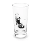 ushidahanatoriの野付半島の野鳥 Long Sized Water Glass :front