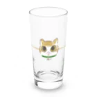 こたろうといっしょの茶々丸、癌をやっつけろ！ Long Sized Water Glass :front