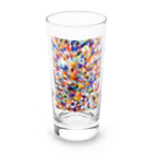 米農家の絵描きのガラス玉たち Long Sized Water Glass :front