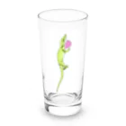 chippitomuのグリーンアノールくん Long Sized Water Glass :front