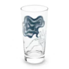 北風のゼリーのモヤるマジック（紺） Long Sized Water Glass :front