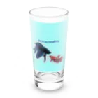 ♡BE HAPPY♡の恋する魚たち Long Sized Water Glass :front