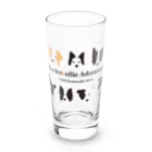 Bordercollie Streetの7 Border Collies-1 Long Sized Water Glass :front