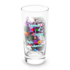 ハーレー最大最強SNOOPYの居眠りハーレー 転倒 Long Sized Water Glass :front