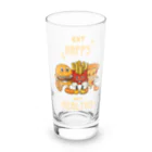 jamfish_goodiesのEAT HAPPY Long Sized Water Glass :front