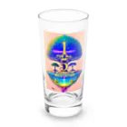 アストロロジー研究所の５大エレメンツで自然治癒力を高める！1forAll 5 ELEMENTS MEDITATION Long Sized Water Glass :front