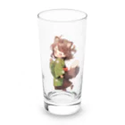 jai-to-anのたぬっぺ  (Tanuppe)  ver.4 狸の神様、たぬき、タヌキ Long Sized Water Glass :front