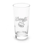 necoffeeのTシャツペット　ネコーヒーLOVEぃちゃん❤️ Long Sized Water Glass :front