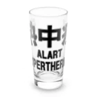 AAAstarsの熱中症 HYPERTHERMIA  Alartー 片面ﾌﾟﾘﾝﾄ Long Sized Water Glass :front