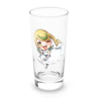 #とちぎけんV25 Official Shopの雷都お嬢様の餃子を食べにいきますわよシリーズ Long Sized Water Glass :front