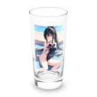 yukihumi-tougouの競泳水着少女 Long Sized Water Glass :front