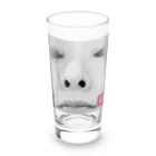 新堂本舗の新堂さんの顔グッズ Long Sized Water Glass :front