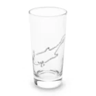 ジンギス＝カンのなんか違うウーパールーパー Long Sized Water Glass :front