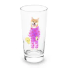 mayuenの柴愛 Long Sized Water Glass :front