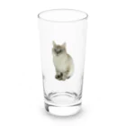 元野良猫しらたまグッズの元野良猫しらたま Long Sized Water Glass :front