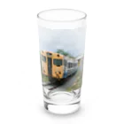 Second_Life_of_Railwaysのタイ国鉄の車窓からキハ58の廃車体を見る Long Sized Water Glass :front