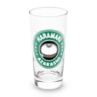 ken_ikedaの腹巻きアザラシ君(緑) Long Sized Water Glass :front