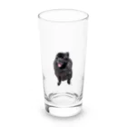 kanakoto24の黒ポメのフクちゃん Long Sized Water Glass :front