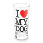 I LOVE SHOPのI LOVE MY DOG Long Sized Water Glass :front