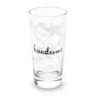 ここあまるの大理石柄 Long Sized Water Glass :front