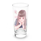 まるん。のまるん。の描き下ろしグッズ Long Sized Water Glass :front