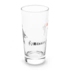 momolove のふたりで髭ダンス Long Sized Water Glass :front