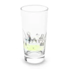 ぴょんのソロキャンプしたい Long Sized Water Glass :front