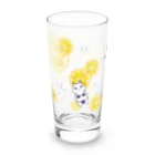 Miiiさんの爽やかレモンとウッサ氏 Long Sized Water Glass :front