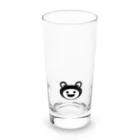 ヨープキャンが気になったのケロっ子 ヘッド ブラック ポイント Long Sized Water Glass :front