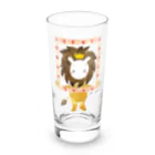 Kumiko_muro_illustration🐸のらいおんくん Long Sized Water Glass :front