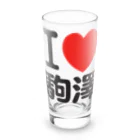 I LOVE SHOPのI LOVE 駒澤 Long Sized Water Glass :front