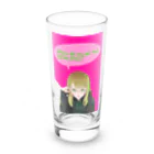 モダンラヂオの【メガネガール】 Long Sized Water Glass :front