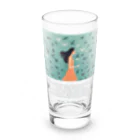 鳥救うSUZURIの『うみ、とり、わたし』【寄付付き商品】 Long Sized Water Glass :front