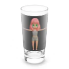 まなんのてすとちゃん Long Sized Water Glass :front