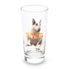 snznのsnzn_BullTerrier Long Sized Water Glass :front