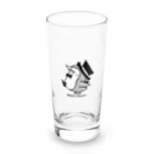 frankenji.storeのペンギン団長 Long Sized Water Glass :front