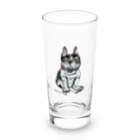 noe_to_meg (ノエとめぐ)のにんまりパイドブヒ Long Sized Water Glass :front