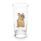 noe_to_meg (ノエとめぐ)のきょろりフォーンブヒ Long Sized Water Glass :front