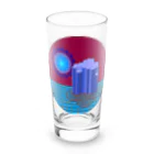 LalaHangeulの柱状節理(夜) Long Sized Water Glass :front